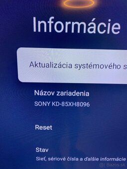 Sony sony kd 85xh8096 - 4