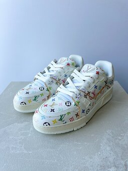 Originál LOUIS VUITTON x Murakami tenisky topánky - 4