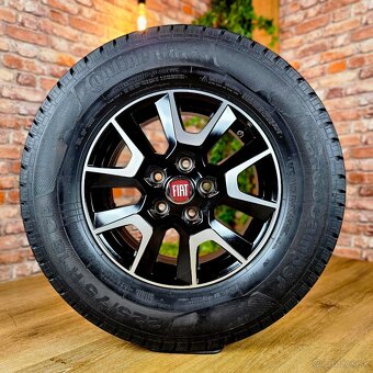 Alu R16 5x118 orig. FIAT DUCATO+ letné pneu 235/65R16C - 4