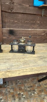 Mlynčeky na kavu s nadobkami - 4