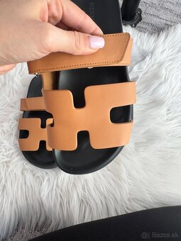 Hermes šľapky chypre - 4
