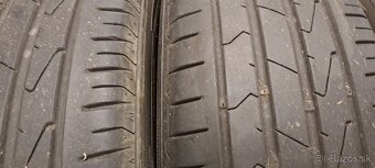 Predám 4ks jazdené letné 195/65r15-91H Hankook - 4