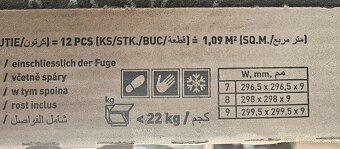 Dlazba 30x30 vonkajsia aj vnutorna...zostatok.. - 4