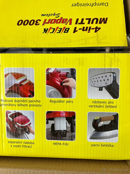 Vysávač, parné čistenie, parné žehlenie - 4