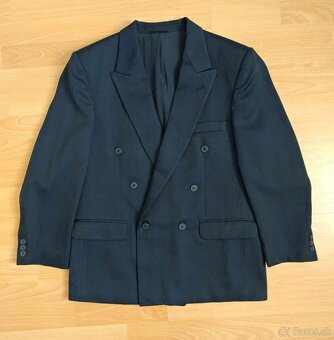 SET 2x pánske sako (modré, sivé) - 4