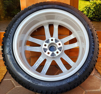 alu R18 5x112, senzory, zimné pneu 225/45, NOVÉ, BMW 3 - 4