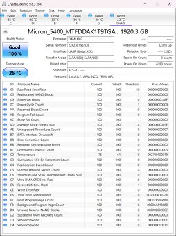 Micron 5400 PRO 2.5" SSD 1920GB - 4
