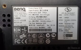 Projektor Benq MP624 s HDMI - 4