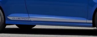 Chrómové lišty, VW Golf, Reflexné samolepky auto - 4