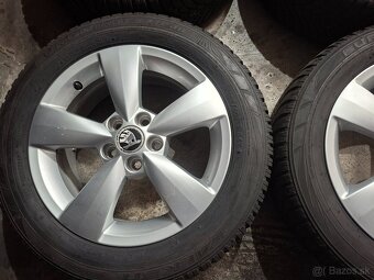 Predám org.hlinikové disky-Skoda Rapid-R16 - 4