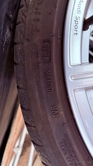 🚗 Predám: Originál AUDI Disky speedline 19" s Pneu - 4