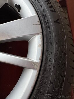 Škoda Trius 5x112 r17 + letné pneu - 4