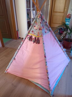 Znackovy stan Vigvam Teepee v boho štýle pre dievca - 4