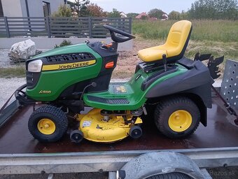 Traktorová kosačka John Deere X155R - 4