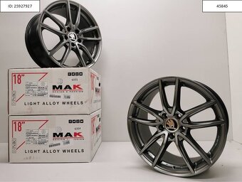 9J R18 5x112 ET50 Škoda Karoq, Vw Golf alu disky 1257 - 4
