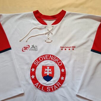Slovensko hokejový dres zápas hviezd 2006 all stars L/XL - 4