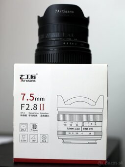 7Artisans 7,5mm F2,8 ll - 4