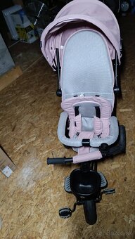 Detský trojkolesový kočík 6v1 AVEO Kinderkraft ružový - 4