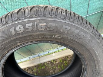 Predam 2x zimnú pneumatiku SEMPERIT 195/65 R15 91T M+S Pneum - 4