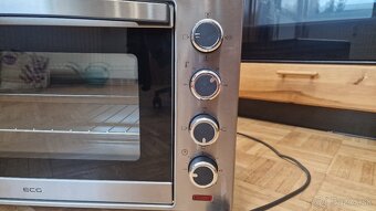 Mini elektrická rúra na pečenie, prenosná - 4