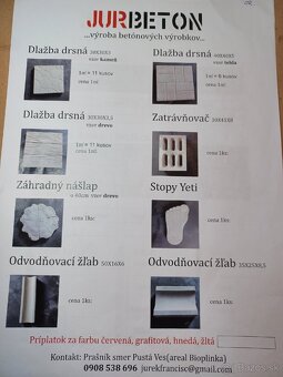 Predaj betónových výrobkov - 4