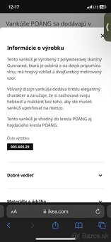 Kreslo Poang - Ikea - 4