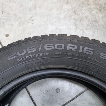 Zimné pneumatiky 205/60 R16 NOKIAN DOT0317 - 4