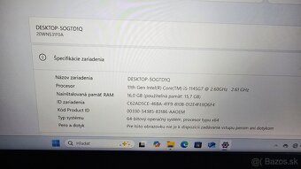 Špičkový notebook Lenovo Thinkpad T14s 2gen - aj výmena - 4