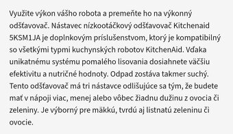 KITCHENAID prislusenstvo na odstavovac 5KSM1JA - 4