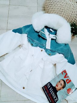 Prekrásna nová dámska oversize bundička - 4