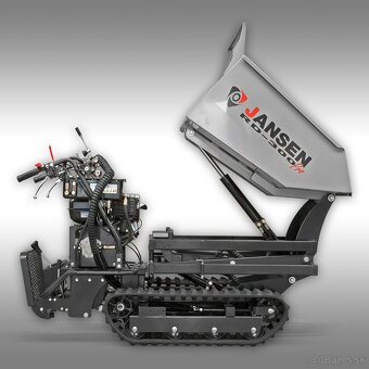 Minidumper JANSEN RD-300pro - výškové vyklápanie - 4