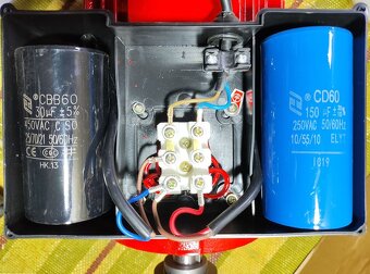 1 fázový elektromotor s remenicou 220V 2,5kW 3000 otáčok - 4