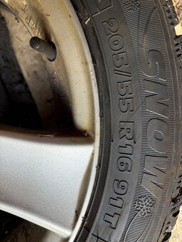 5x108 205/55 r16 zimné 4ks - 4