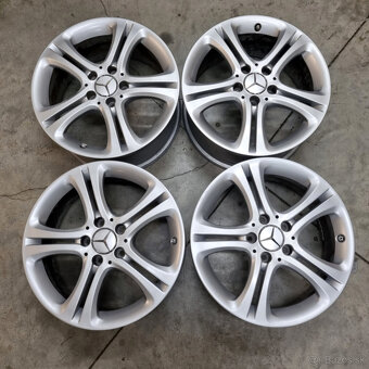 Hliníkové Mercedes disky 5x112 R17 7,5J ET52.5 - 4