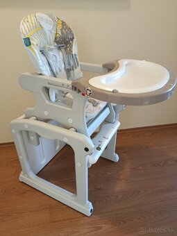 Detská jedálenská stolička 2v1 - 4