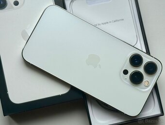 iPhone 13 Pro Silver BATERIE 100% TOP - 4