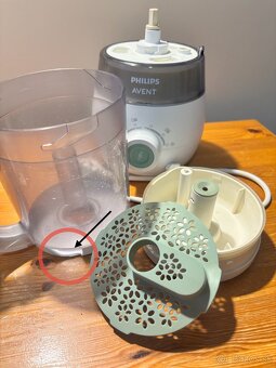 PHILIPS AVENT Parný hrniec a mixér 4v1 - 4