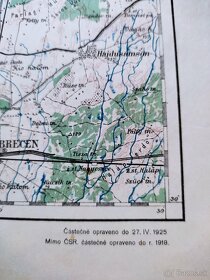 Stara mapa  originál z I. ČSR  - Debrecen - 4