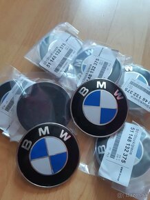 BMW EMBLEM/ZNAK 82/78/74 a 68mm krytky do kolies - 4