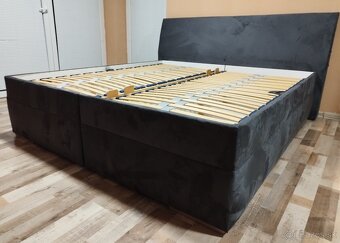 manzelska postel Fines, s matracmi, 180x200x60 cm - 4