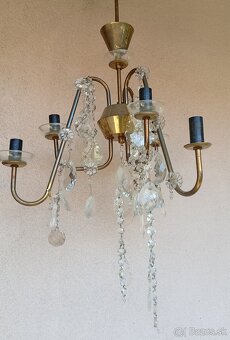 2 krištáľové lustre - 4