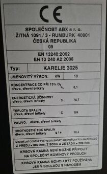 Predam krbové kachle Karelie 3025 - 4