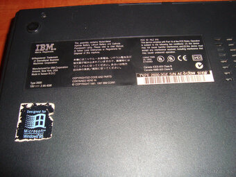 Predám notebook IBM ThinkPad zberateľský retro v Bratislave - 4
