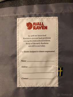 Batoh Fjällräven Kanken sivý ribbon - 4
