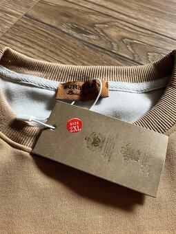 Pánska svetlohnedá mikina Burberry XL - 4