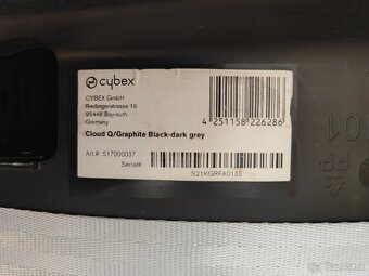Cybex Cloud Q vajicko a zakladna - 4