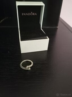 Strieborný prsteň Pandora - 4