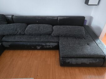 Predám veľký rozťahovací gauč s vankúšmi - 4