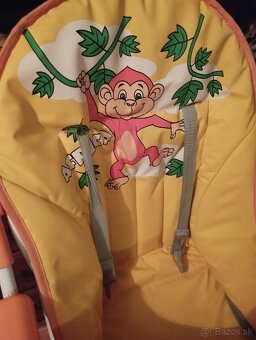 Detska stolička na kŕmenie ako nova a hom.kresielko - 4