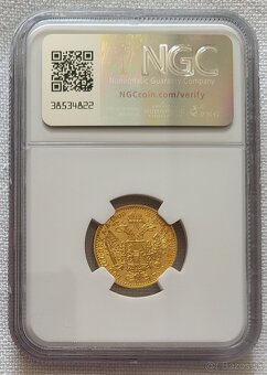 Zlatý dukát Franz Jozef I., 1906, NGC MS64 - 4